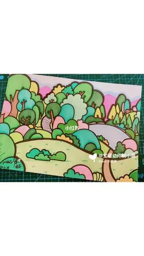 森林┃儿童画