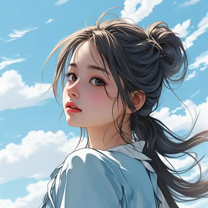 94唯美卡通女生头像94 探索了一系列小清新又唯美的卡通女生头像