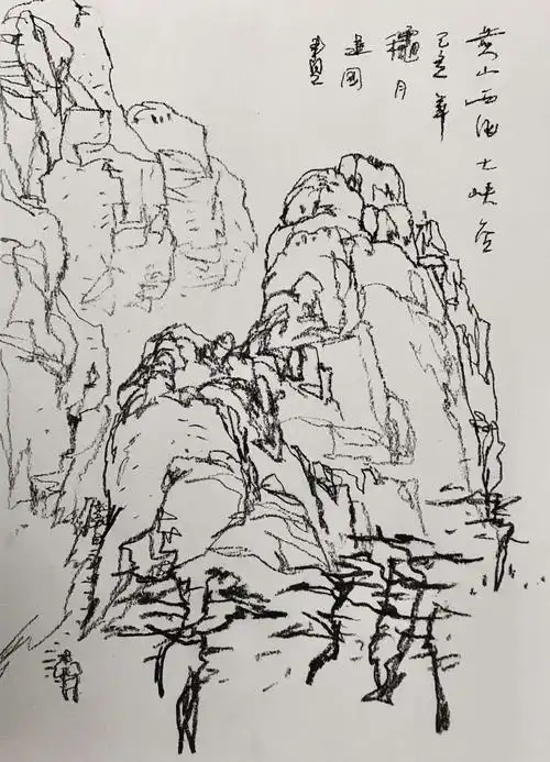 任建国百幅速写