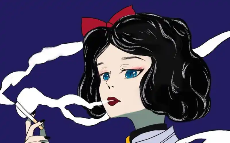 【procreat过程】谁规定的公主不能吸烟呀|临摹|一看就会入门系列