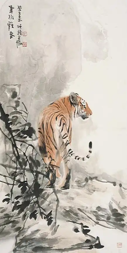 天山虎葛新华最新国画艺术精品赏析