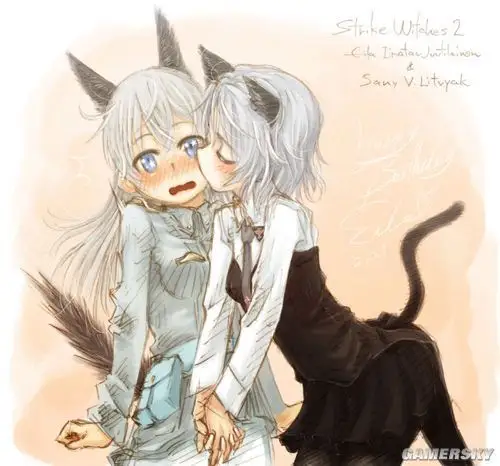 拉拉有爱百合无罪 二次元美少女kiss图赏|游民星空