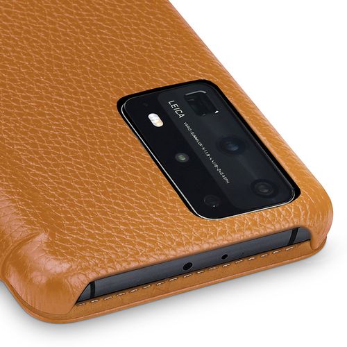 手机p40适用华为p40pro皮套翻盖机壳真皮防摔手机保护套