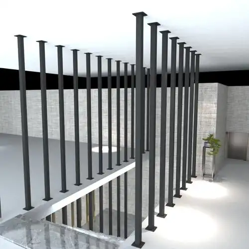 铁艺楼梯扶手网红现代简约护栏室内家用阁楼自装楼梯扶手