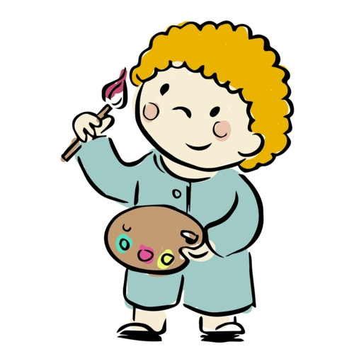 图片 卡通手绘 > 【png】 手绘风小画家