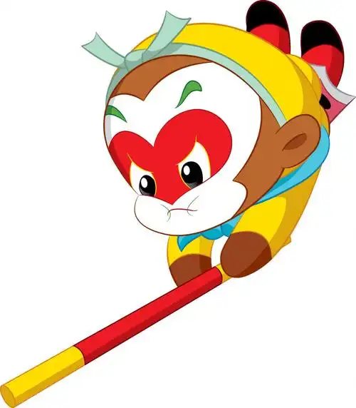 工笔绘画孙悟空1223