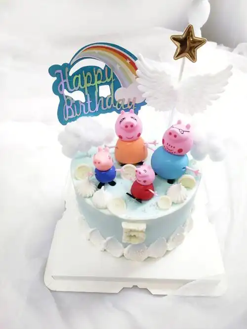 小猪佩奇蛋糕