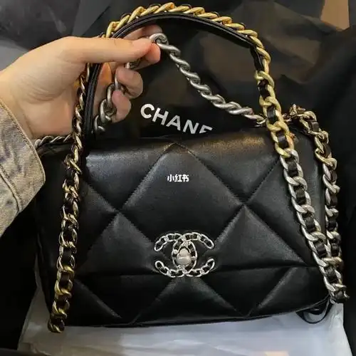 香奈儿22年新款19bag银扣小号值得入