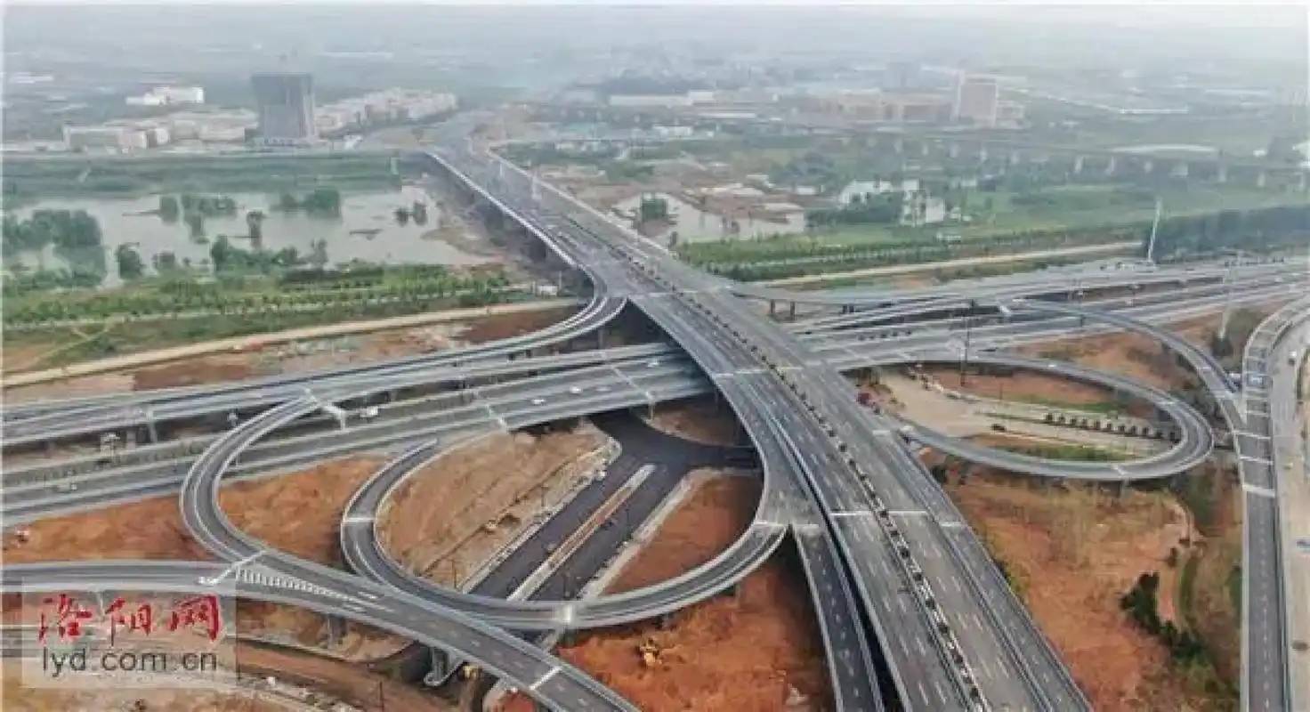 火炬大桥今日通车洛阳市区再添一座跨洛河大桥