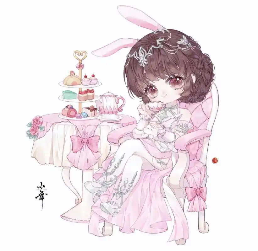 q版·小舞    # 	 96sweetie 	 周一好78 甜蜜来袭,请接收93