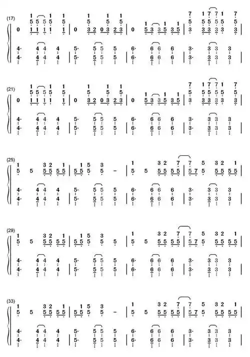 溯reverse钢琴简谱乐谱