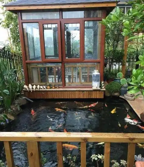 客厅2平米小型鱼池设计图(如何在客厅建造一个鱼池)