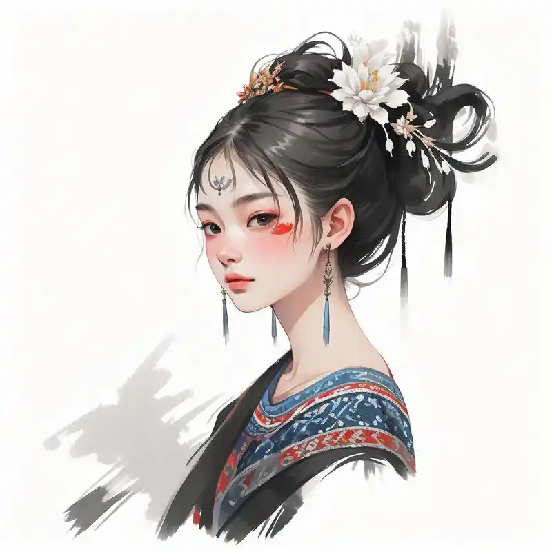 探索苗族文化的深邃与美丽,这些苗族女生头像将带你领略别样的民族