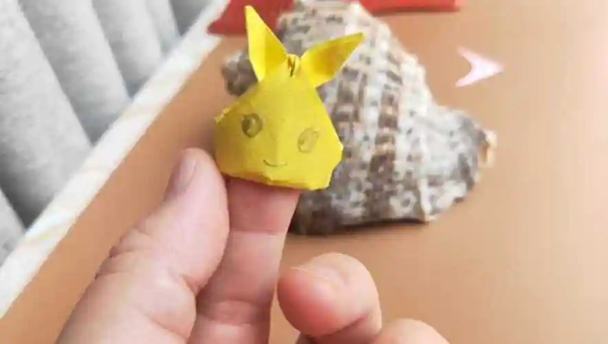 趣味折纸简单可爱的手指套孩子也能学会