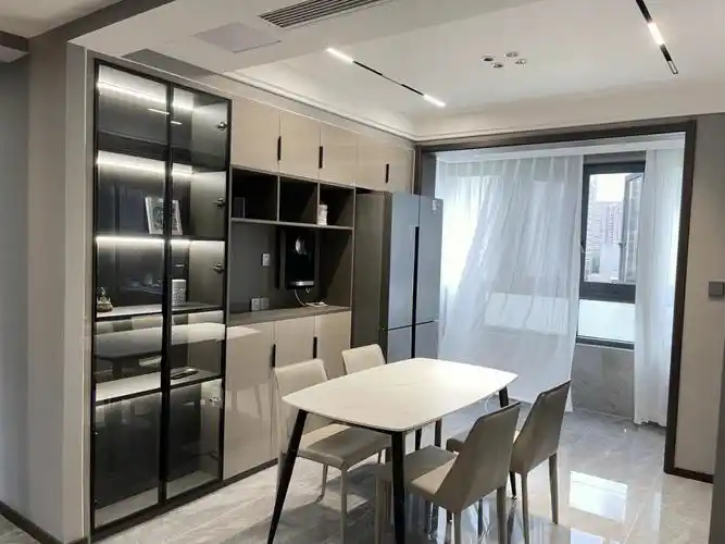 现代餐厅无主灯设计