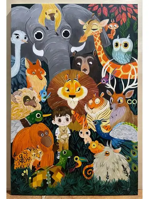 第五次画～绿野仙踪 ～森林奇遇记～动物王国