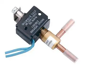 丽江三花常开电磁阀fdf n/o系列制冰机空调制冷设备除霜阀含线圈热泵