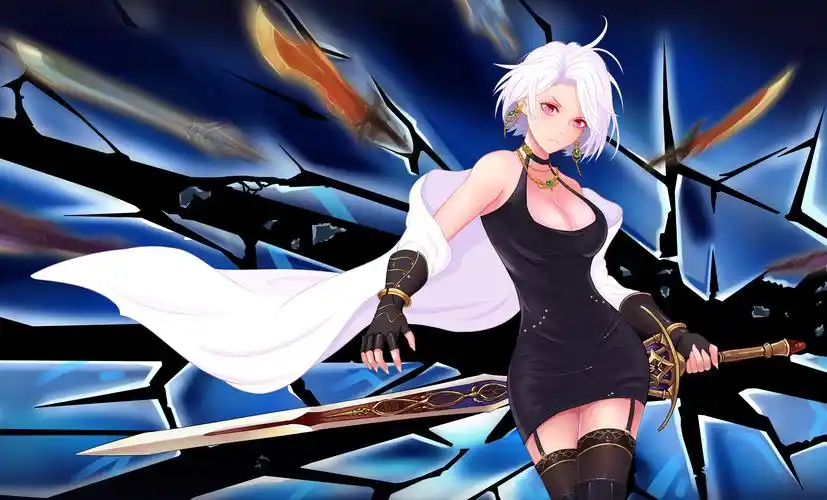 dnf女鬼剑士|插画|游戏原画|x冬月x - 原创作品 - 站酷 (zcool)