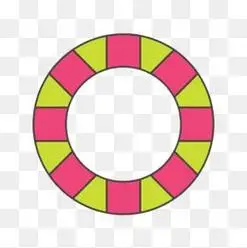 泳圈图案简笔画