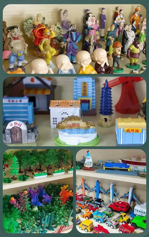 迪士尼心理沙盘沙具整套心理咨询沙盘游戏沙具套装箱庭疗法玩具模型