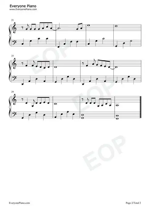 蓝莲花-c调简单版-动人旋律引发无数人共鸣