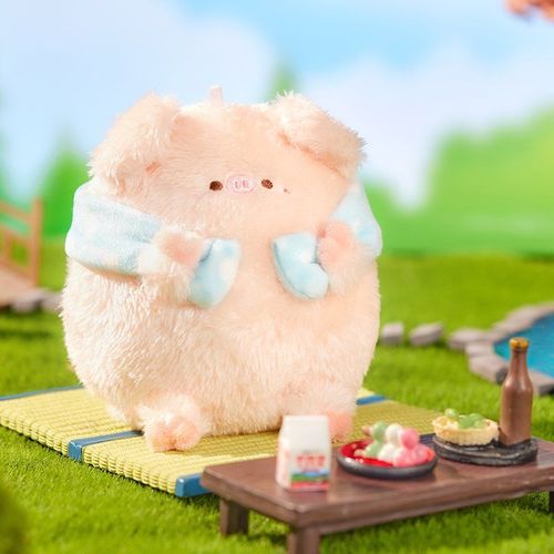 歪瓜出品屁可猪洗浴猪猪挂件可爱毛绒公仔钥匙扣挂饰