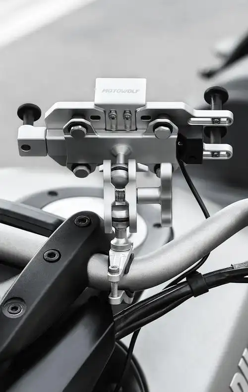 京选好物手机支架摩托车专用铝合金摩托车手机支架摩旅骑行装备防震