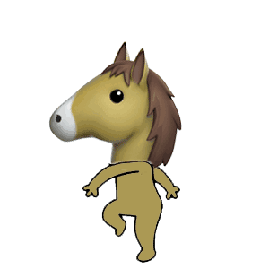 小马走路(沙雕马)_走路_小马_沙雕表情