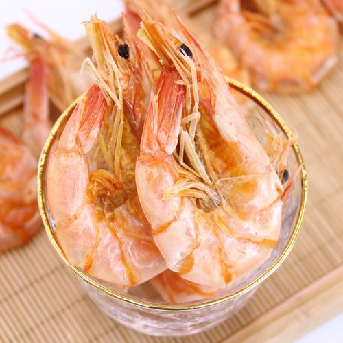 烤虾虾干即食干虾碳烤海鲜干货台州特产海对虾虾干
