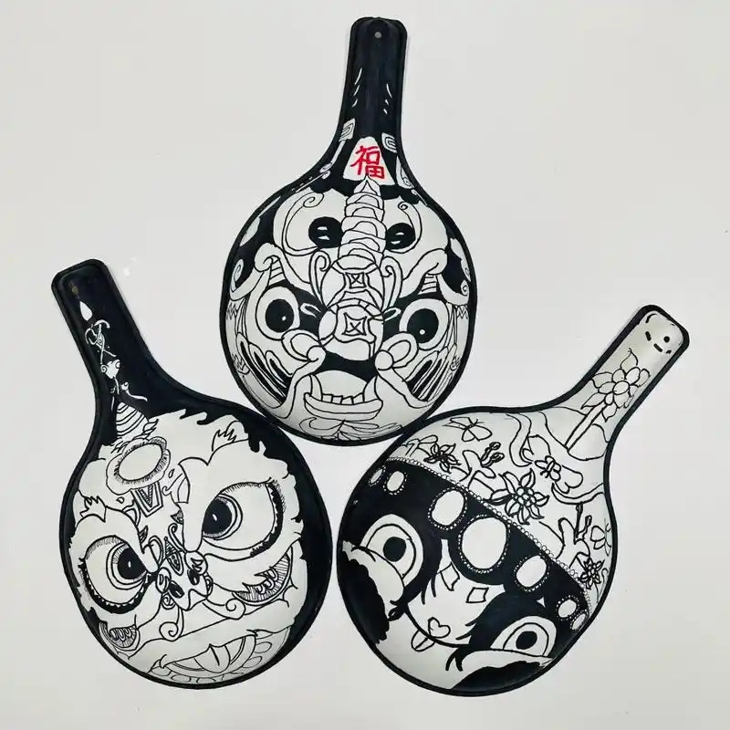 民俗文化|马勺脸谱(素材分享) 民俗文化素材一马勺线稿素材分享 中国