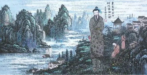 嘉陵江三百里风光 吴道子一日画就