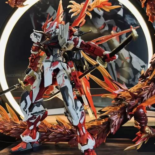 大班模型mb强袭自由巴巴托斯机甲mg红异端完美独角兽拼装手办玩具
