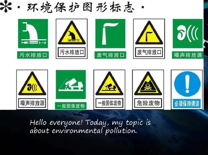 环境保护 英文版ppt