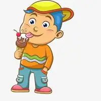 吃雪糕的男生头像卡通_微信头像图片大全