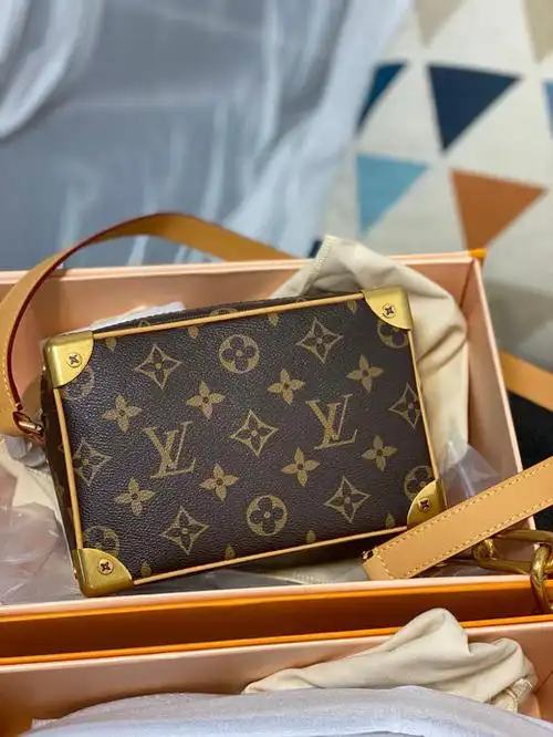 lv方盒子包中古包软盒子