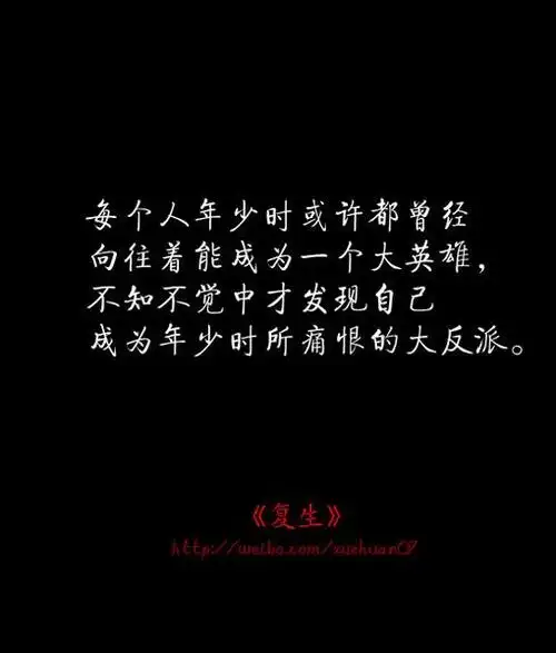 一本书 一句话 一段情