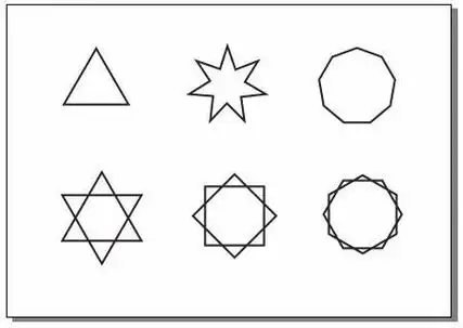 多边形图形简笔画