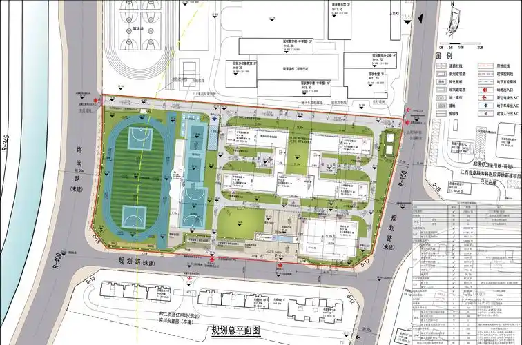 京川学校建设项目规划建筑设计方案批后公布