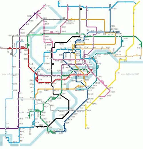 重庆市轨道交通规划图