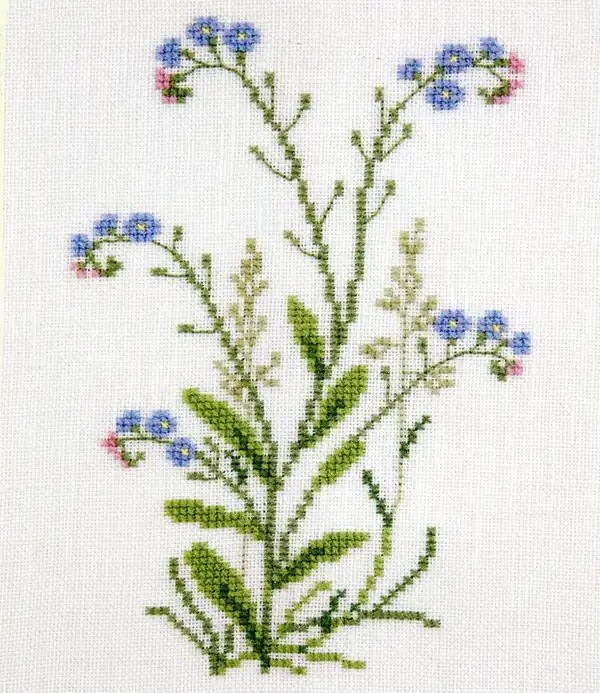 十字绣:20款清新简单的十字绣图,新手小白也可以很快完成