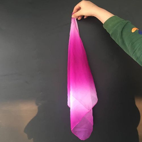 舞蹈 丝巾手绢花丝巾胶州秧歌纱巾方巾跳舞红色用表演正方形 道具