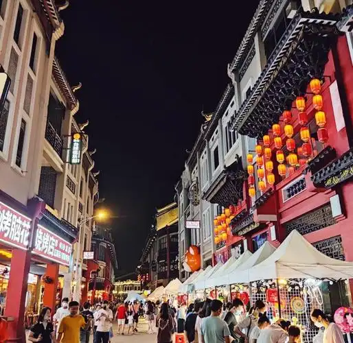 中秋夜游惠州水东街,夜景美到窒息!