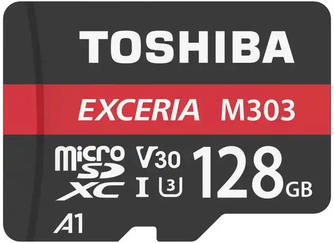 东芝微型 sd 存储卡thn-m303r1280e2 m303 128gb