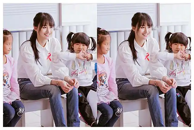 难怪粉丝想让郑爽增肥,看到她跟6岁小孩的腿围对比,我没眼花吧