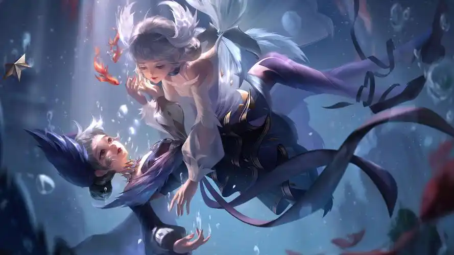 游戏壁纸,王者荣耀,小乔,天鹅之梦