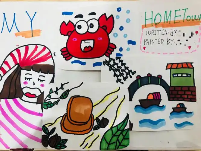 英语绘本我的家乡