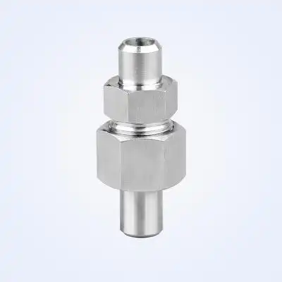 1锥密封直通管接头 定做
