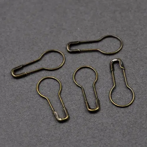 现货别针 葫芦小别针 银色安全别针 黑色 枪色 金色服装吊牌别针