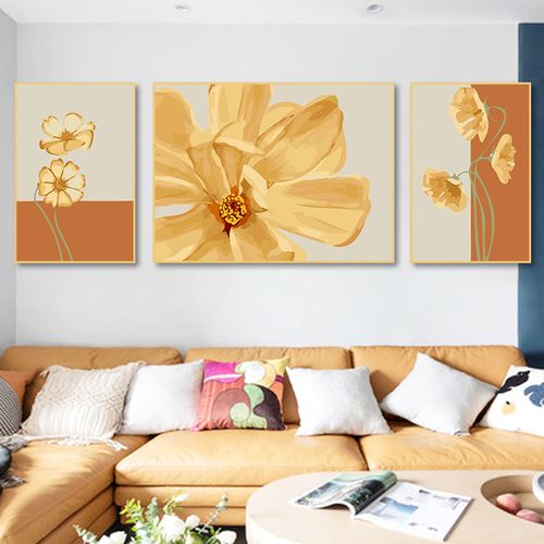 6纯手绘油画现代简约客厅装饰画银山轻奢抽象挂画厚油立体背景壁画已