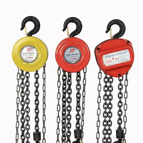 手拉葫芦 链条起重倒链手动吊葫芦铁葫芦导链环链滑轮1吨2吨3t5吨